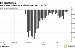 Bloomberg：灰度比特币ETF资金连续31个交易日流出