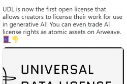 Forward Research 发布了 UDL v0.2 让创作者能在 AI 热潮中盈利