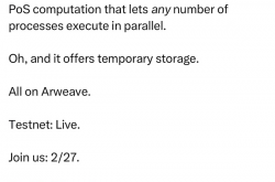 Arweave 即将迎来去中心化存储+计算时代