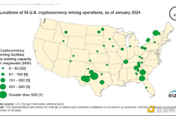 美能源情报署：美国比特币挖矿消耗的电力等于犹他州电力消耗量