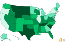 美国哪个州最受比特币爱好者的追捧？