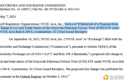 灰度撤回以太坊期货 ETF 申请